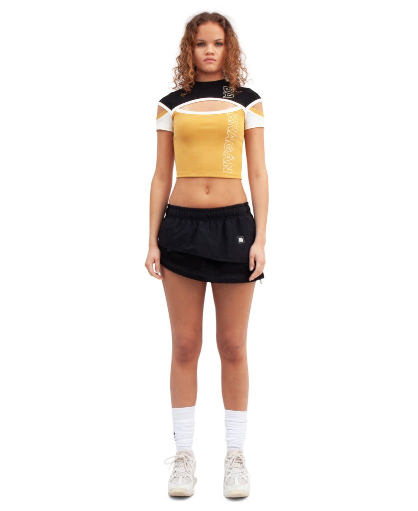 UNZIPPABLE MINI SKIRT SHORTS
