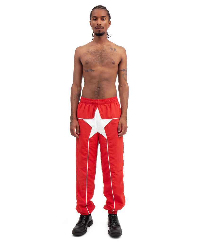 RED STAR TRACK PANTS