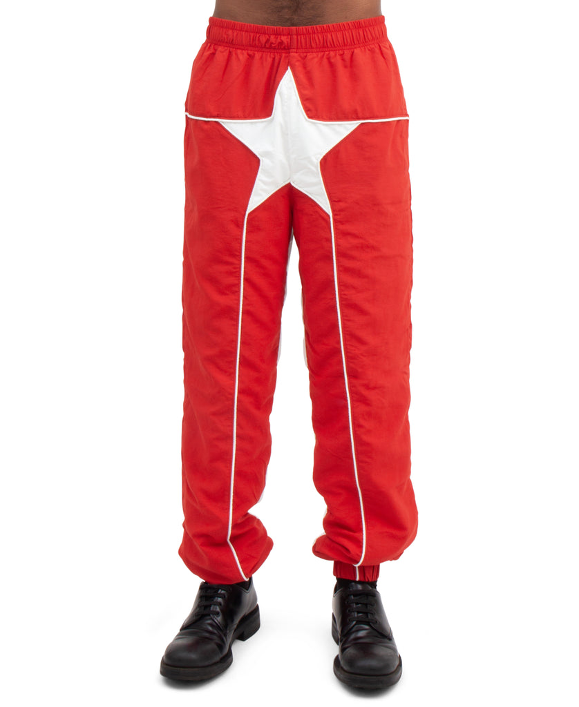RED STAR TRACK PANTS